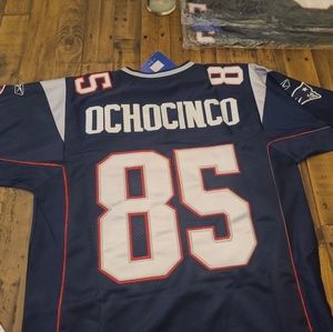 Brand New Throwback Ochocinco Authentic Reebok Retro Jersey New England Patriots